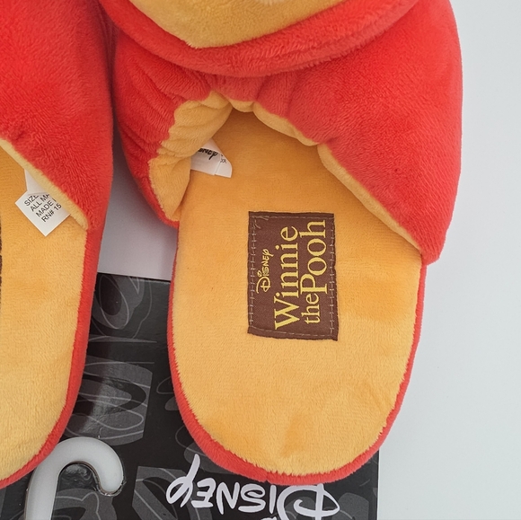Disney Winnie the Pooh Adult Slippers Sz M (7/8) NEW - Picture 7 of 13